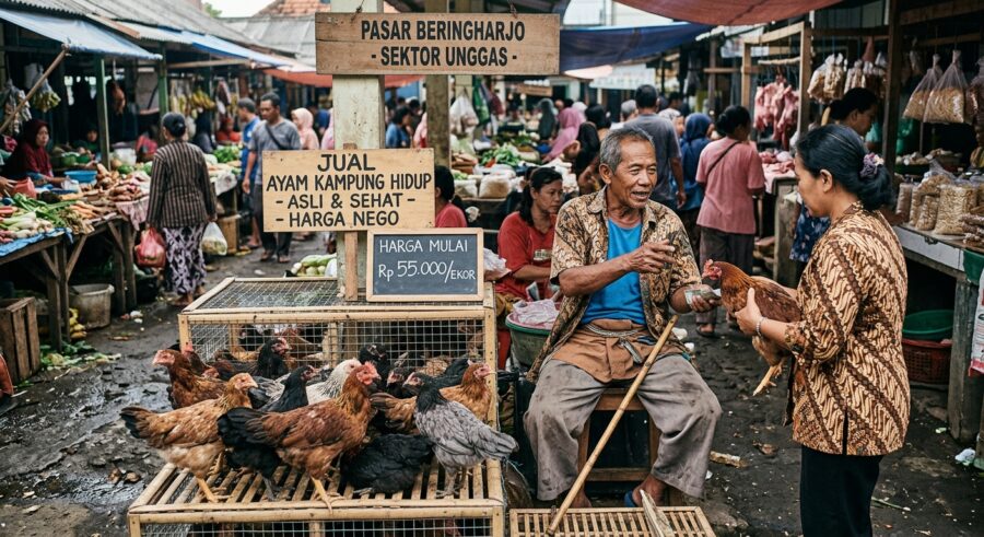 Tips Pemasaran & Strategi Penjualan Ayam Kampung Panen 60 Hari